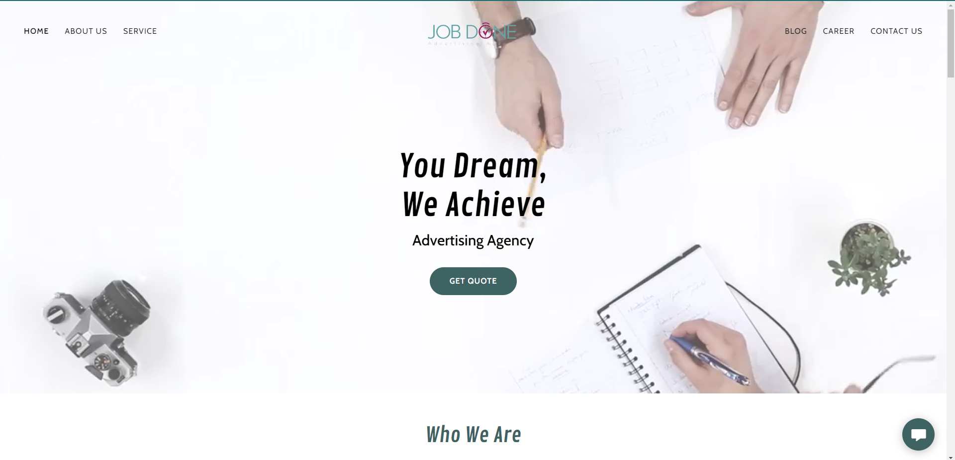 An advertising agency, often referred to as a creative agency or an ad agency
